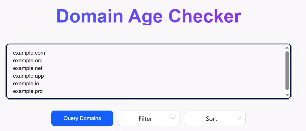 How to Use Domain Age Checker - Step by Step Guide