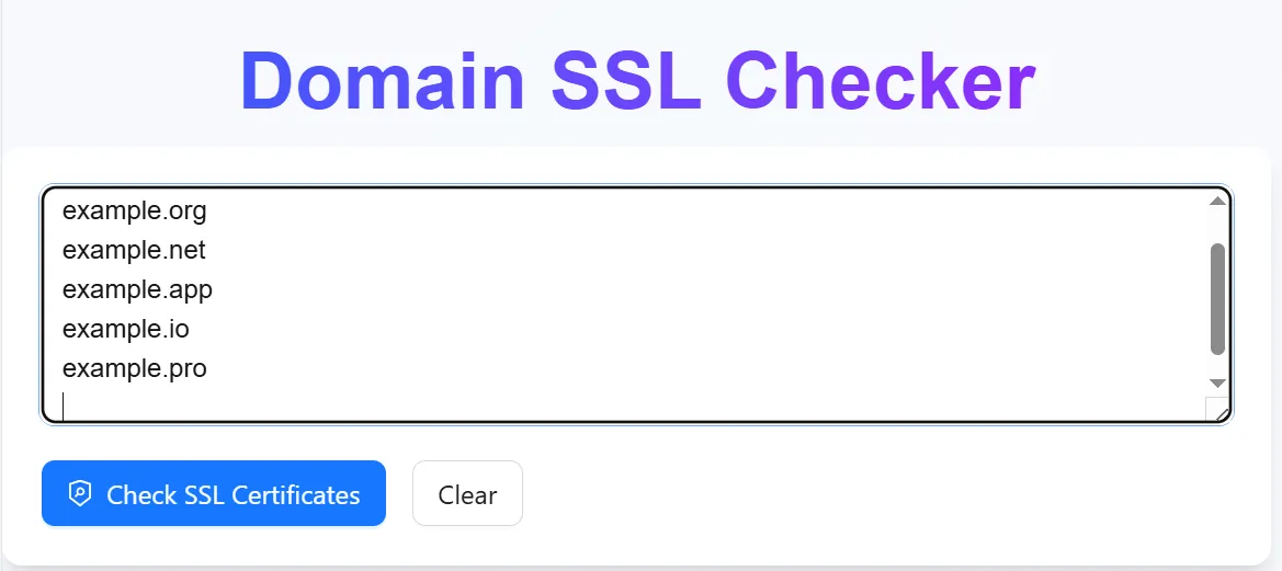 How to Use Domain SSL Checker - Step by Step Guide