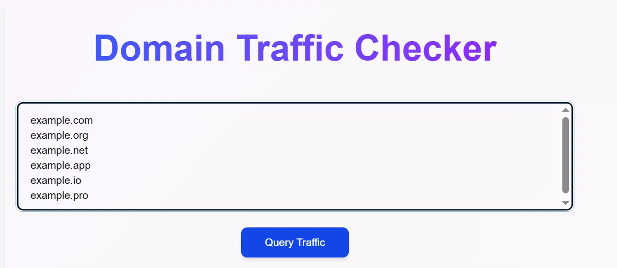 How to Use Domain Traffic Checker - Step by Step Guide