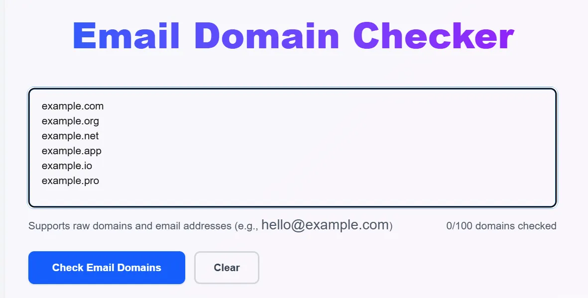 How to Use Email Domain Checker - Step by Step Guide